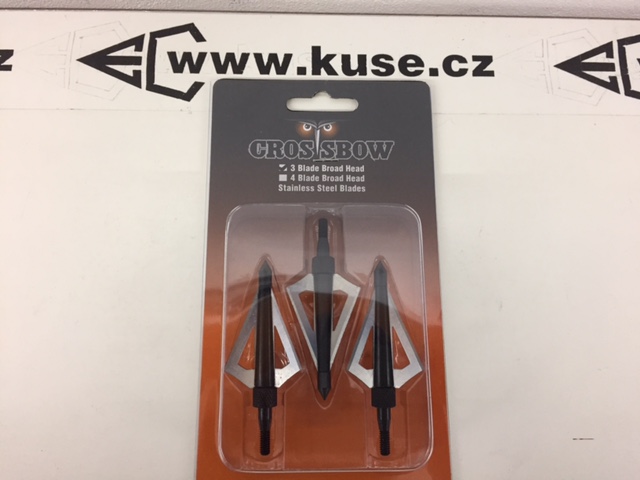 3BLADES - 3pc crossbow hunting points