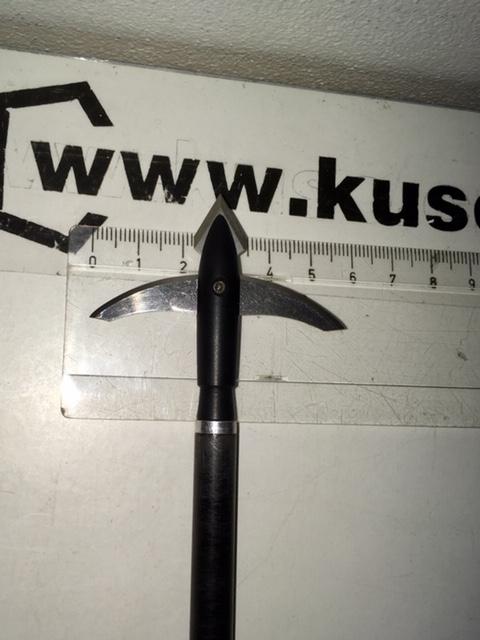 Gator II, hunting mechnical point, 2pc