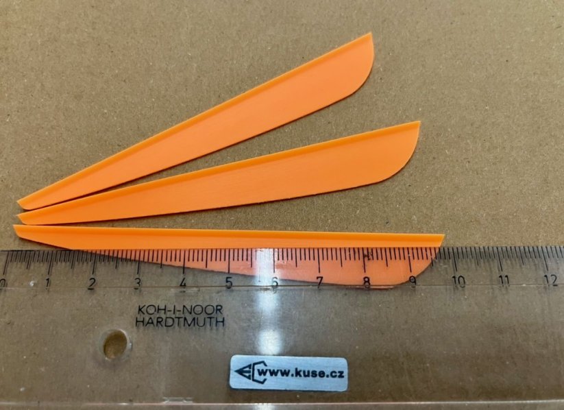 Letky - Vanes orange 10 cm