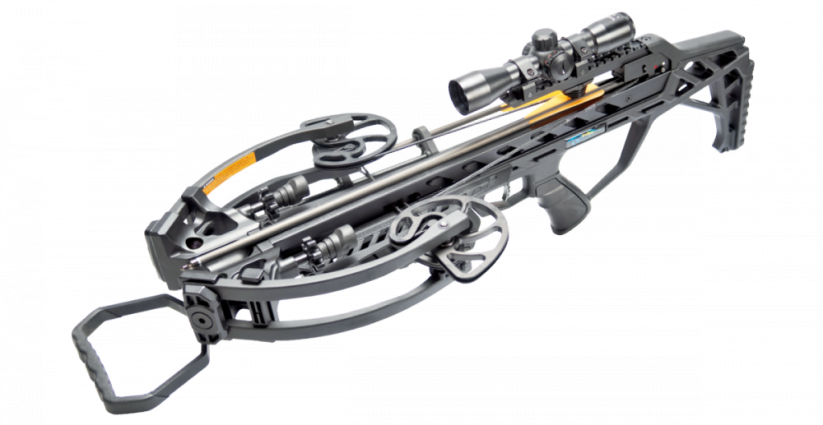 Crossbow Man Kung MK XB 65 Chester Black, compound crossbow, 431 FPS, set with optics