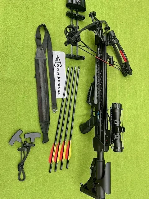 Crossbow Beast Hunter XB56 Frost Wolf, compound crossbow set with scope