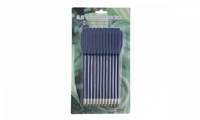 Bolts for pistol crossbow Aligator, ABS, 12 pc