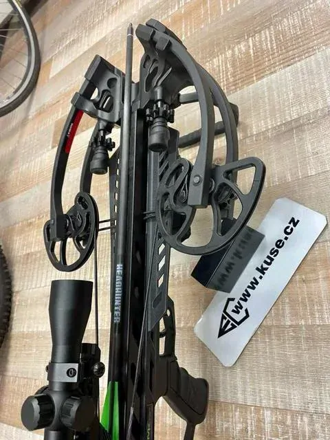Crossbow Man Kung MK XB 65 Chester Black, compound crossbow, 431 FPS, set with optics