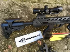 Crossbow Mankung Frost Wolf 175lbs Black KIT 375 fps