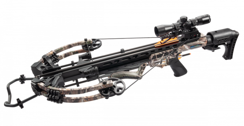 Kuše Mankung XB 58 Kraken Camo 200lbs 405fps