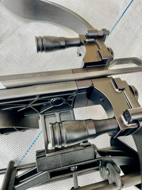 Excalibur Mag Air SMU  set s optikou Dead Zone, lícnicí a tlumiči tětivy