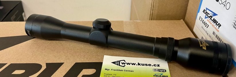 Excalibur Drop Zone crossbow scope  2,5x 32 mm