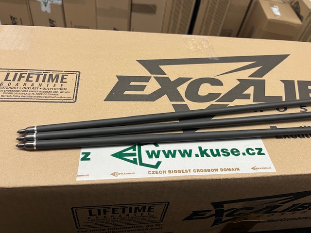 Šípy carbon 20",  svítící zadní insert 3ks