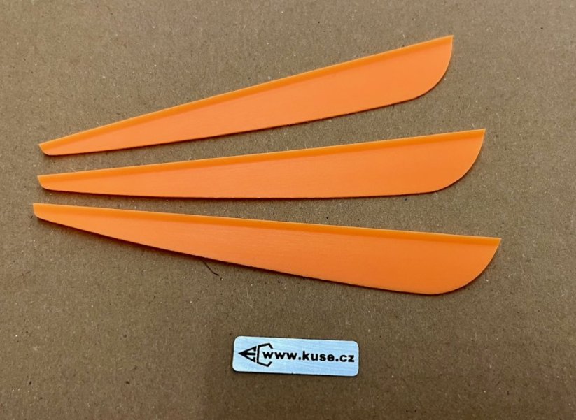 Letky - Vanes orange 10 cm