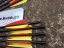 Standard duralumin arrows for crossbows, classic, length 16"