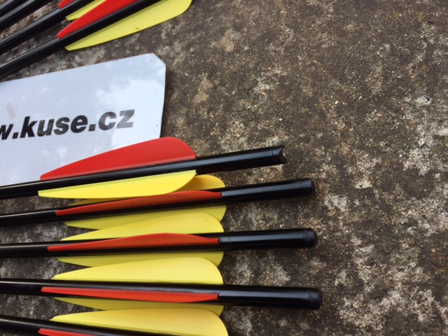 Standard duralumin arrows for crossbows, classic, length 16"