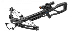 Man Kung XB 86 Fighter Black 185 lb compound crossbow set with scope