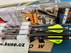 Quill Rhino 16,5" Arrows originální šípy pro kuše Excalibur 5 ks