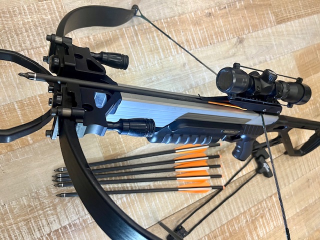 Excalibur Matrix 330 Black crossbow in set