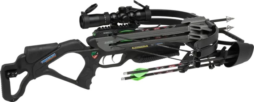 Excalibur TwinStrike Tac2 Black set s optikou Tact 100