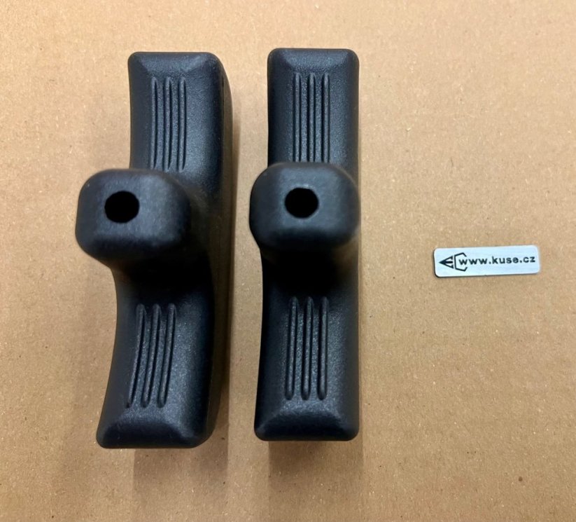 Handles for crossbow rope cocking aid, pair