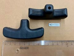 Handles for crossbow rope cocking aid, pair