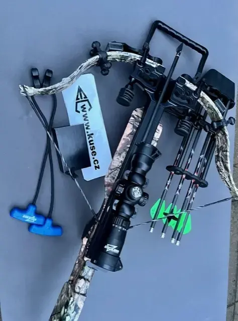 Excalibur Suppressor 400 TD set s optikou Tact 100 reflexní kuše