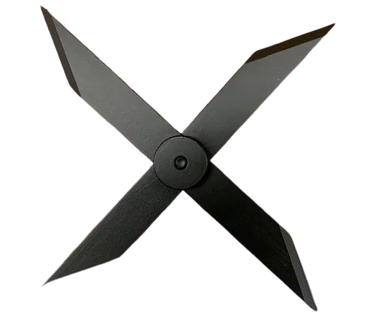 Rotary throwing cross-blade Kuse.cz