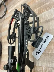 Kuše Mankung Chester XB65 200lbs Black 431 FPS set s optikou