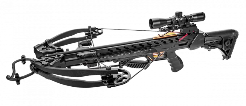 Crossbow Beast Hunter XB56 Frost Wolf, compound crossbow set with scope