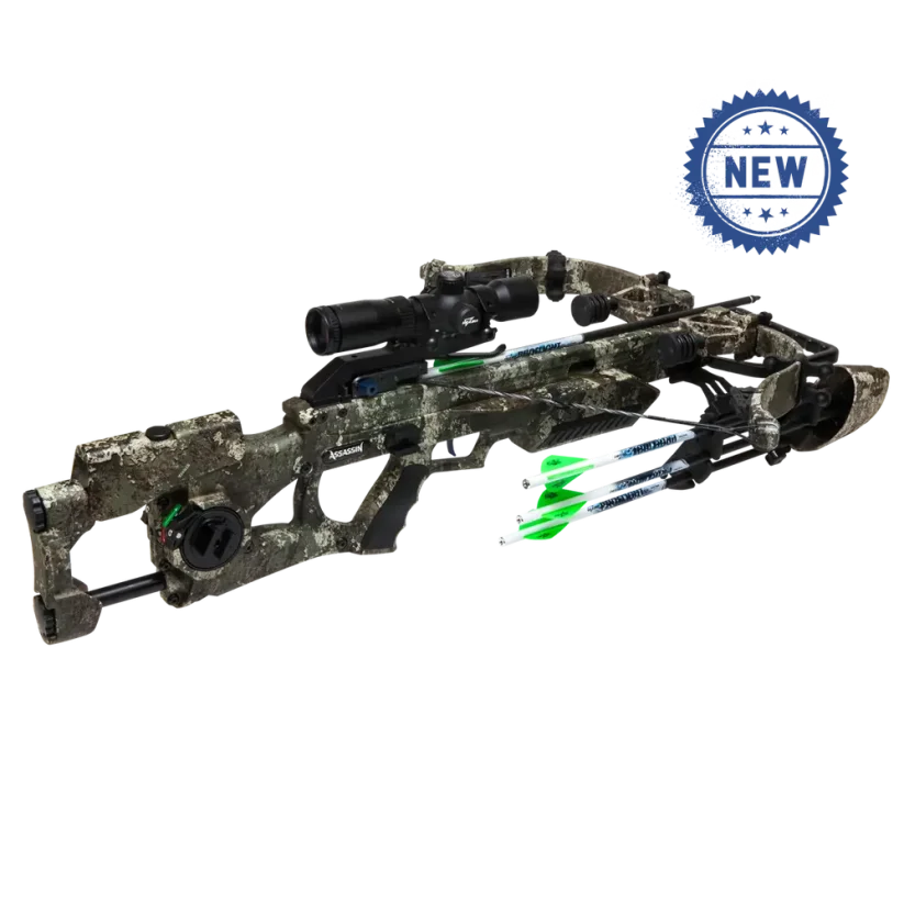 Excalibur Assassin 400 TD set with Tact100 scope