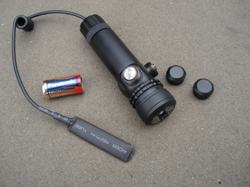 Tactical green laser