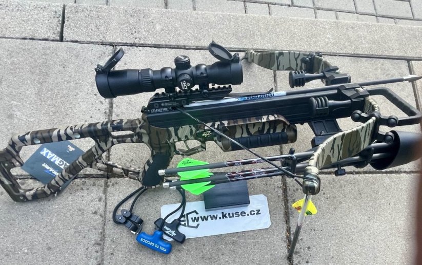 Kuše Excalibur Mag Max  Mossy Oak DNA 350 fps