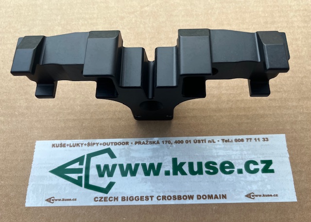 Excalibur Mag Max riser, HO limbs, hard anodized, black