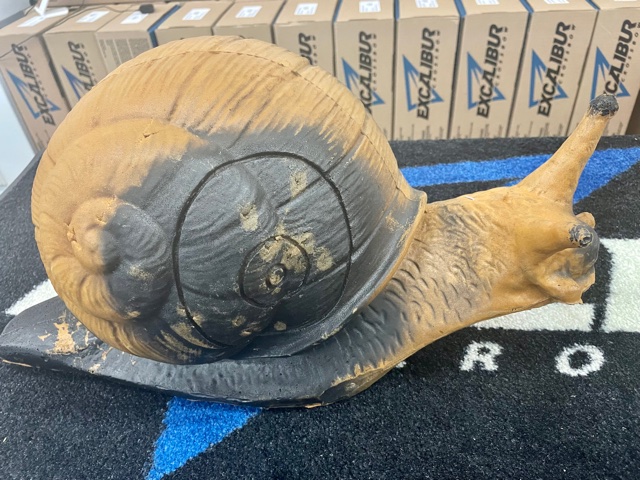 Hlemýžd - Snail, 3D target for bows and crossbows