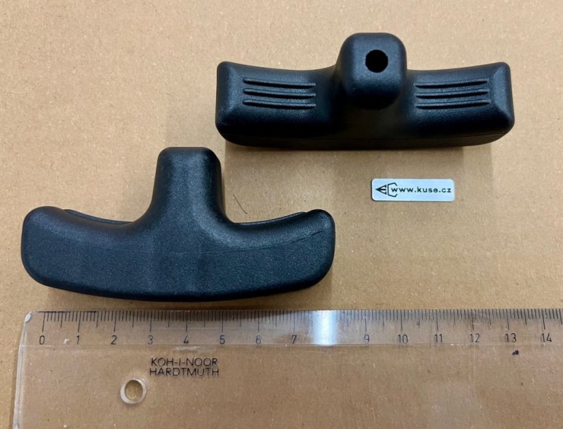 Handles for crossbow rope cocking aid, pair