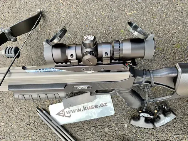 Excalibur Micro MAG 340 Black SMU, set s optikou Tact 100 a lícnicí
