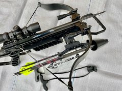 Excalibur Mag Air SMU  set s optikou Dead Zone, lícnicí a tlumiči tětivy