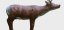 Stag with Insert and horns, 3D target for bows and crossbows