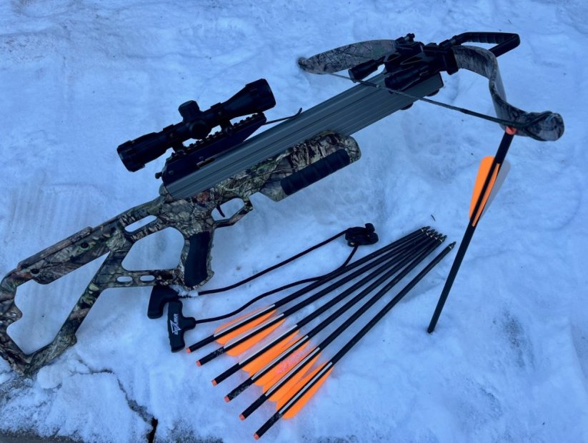 Excalibur Matrix 355 Camo set, reflexní kuše set