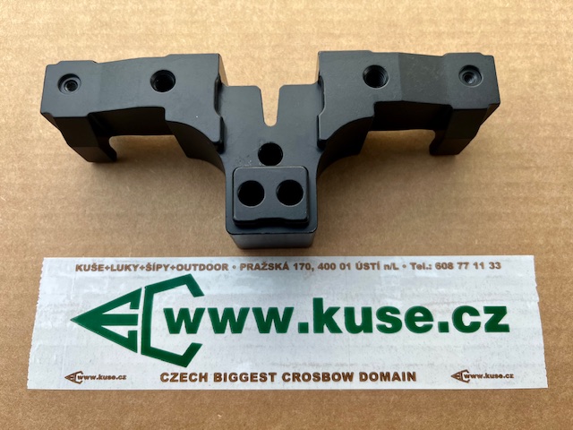 Excalibur Mag Max riser, HO limbs, hard anodized, black