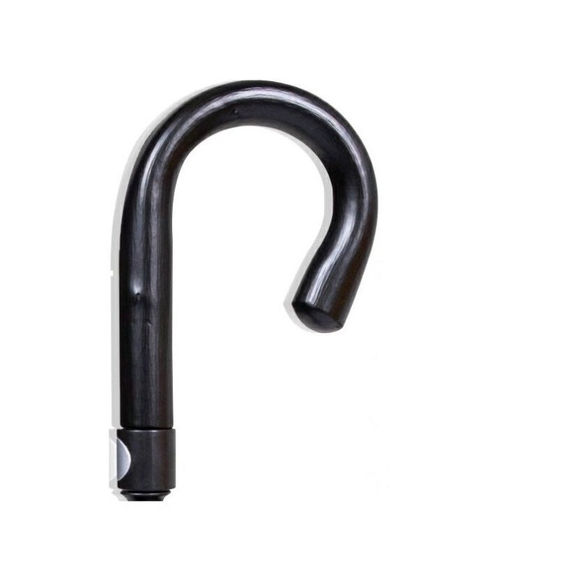 Obranný deštník, pánský černá odolná rukojet