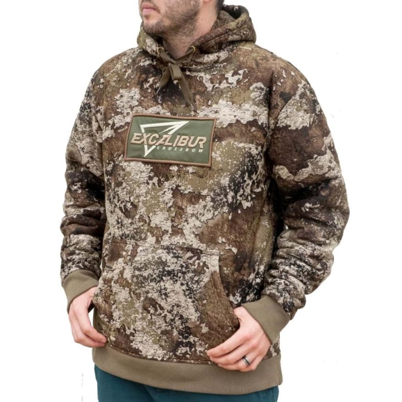 FLEECE HOODED SWEATSHIRT