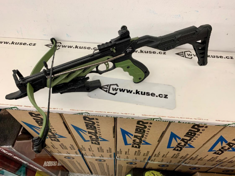 Man Kung Aligator TCS2 pistol crossbow, 80lbs with stock