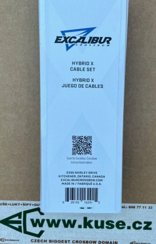 Cables for Excalibur Hybrid X, originální produkt