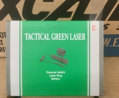 Tactical green laser