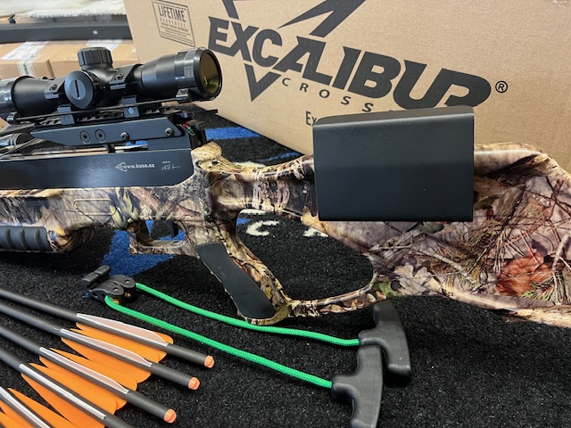 Crossbow 4x32 scope with Illuminated reticle