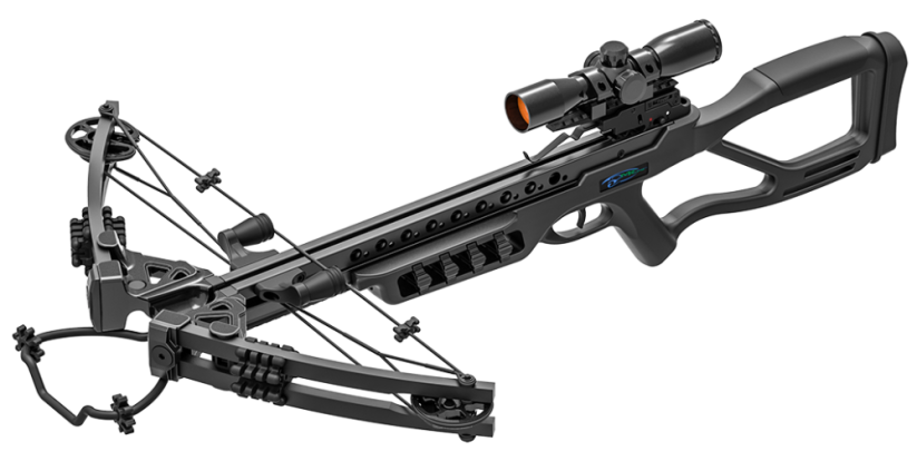 Beast Hunter XB 86 Fighter 185 lb Black , compound crossbow set