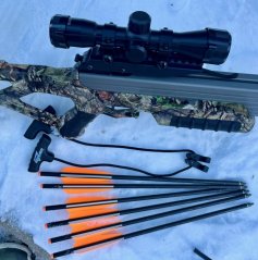 Excalibur Matrix 355 Camo Crossbow in set