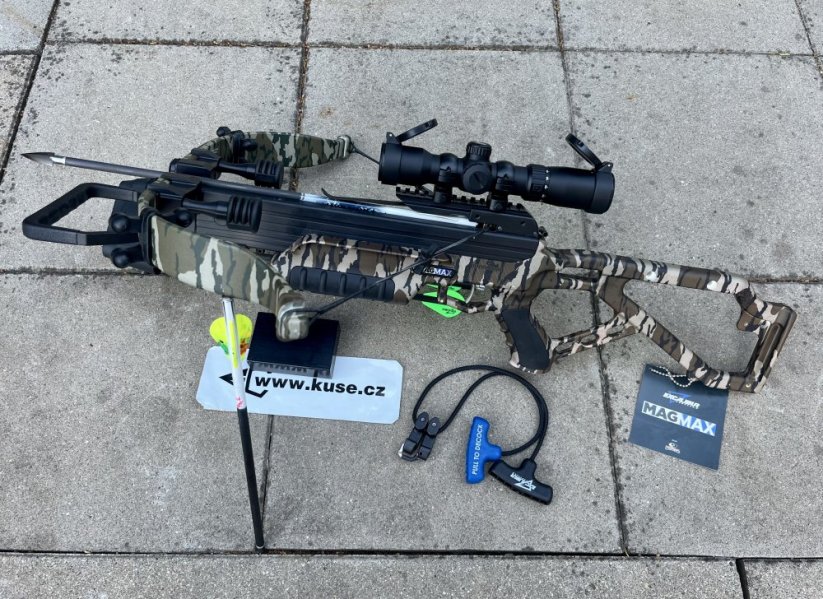 Kuše Excalibur Mag Max  Mossy Oak DNA 350 fps