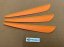Letky - Vanes orange 10 cm