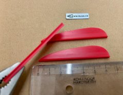 Vanes red 65mm