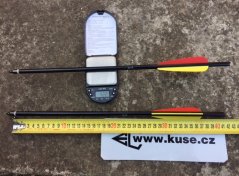 Standard duralumin arrows for crossbows, classic, length 16"