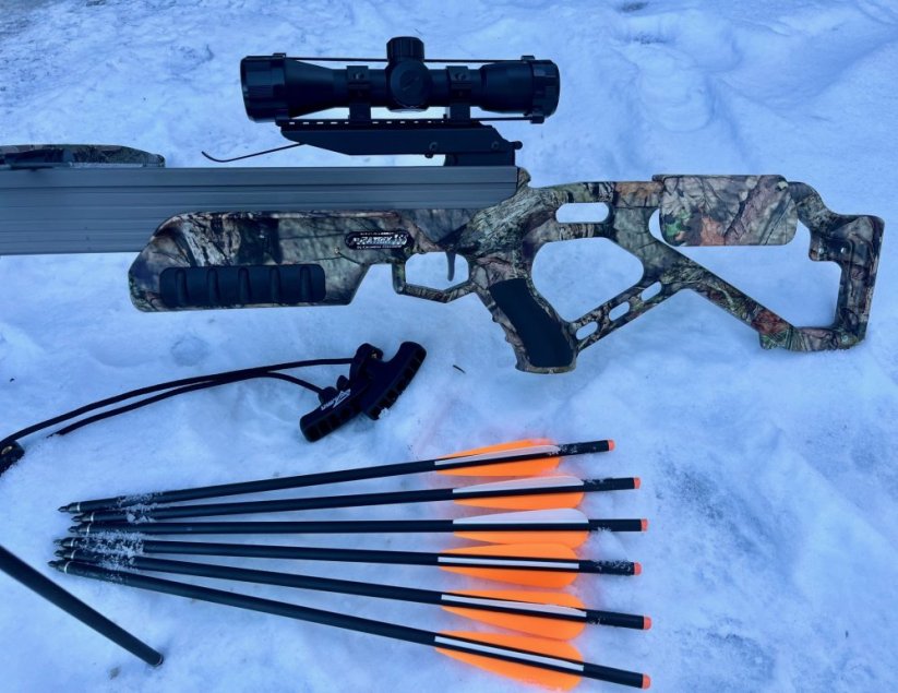 Excalibur Matrix 355 Camo set, reflexní kuše set