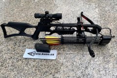 Kuše Mankung Anaconda 175lb Black set s optikou